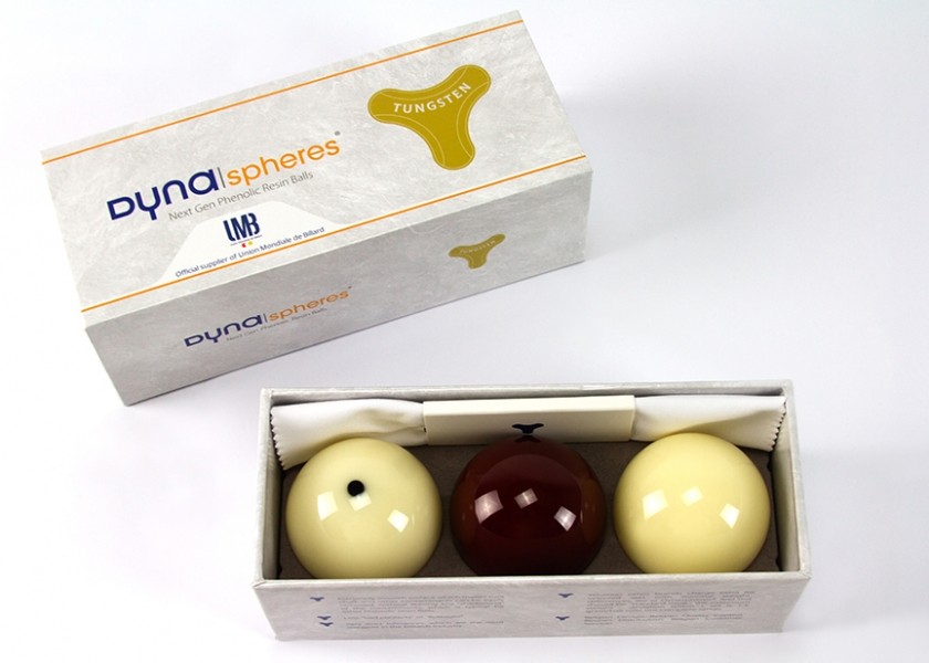 Топки за карамбол DynaSpheres Tungsten 61,5 мм